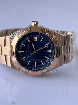 Vacheron Constantine Overseas Rose Gold Blue Dial Watch