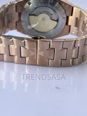 Vacheron Constantine Overseas Rose Gold Blue Dial Watch