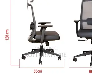 Office Chairs; Ue-02bhs Col Black Mesh Executive Office Chairs