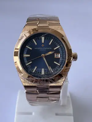 Vacheron Constantine Overseas Rose Gold Blue Dial Watch