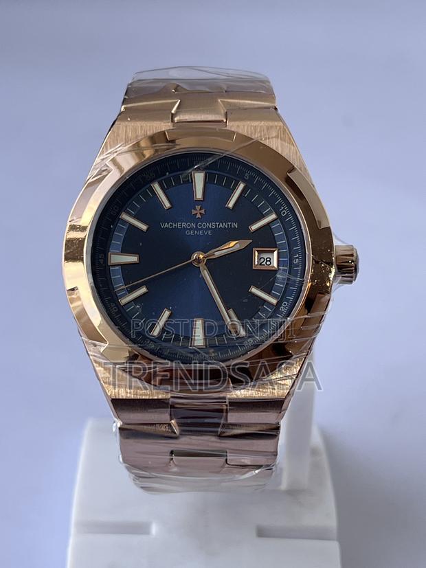 Vacheron Constantine Overseas Rose Gold Blue Dial Watch