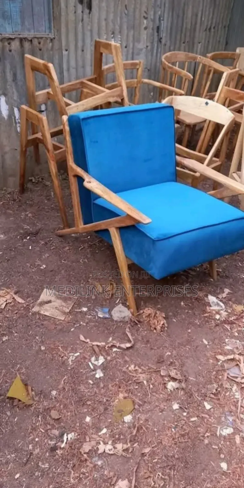 Upholstered Melissa Design Armchairs