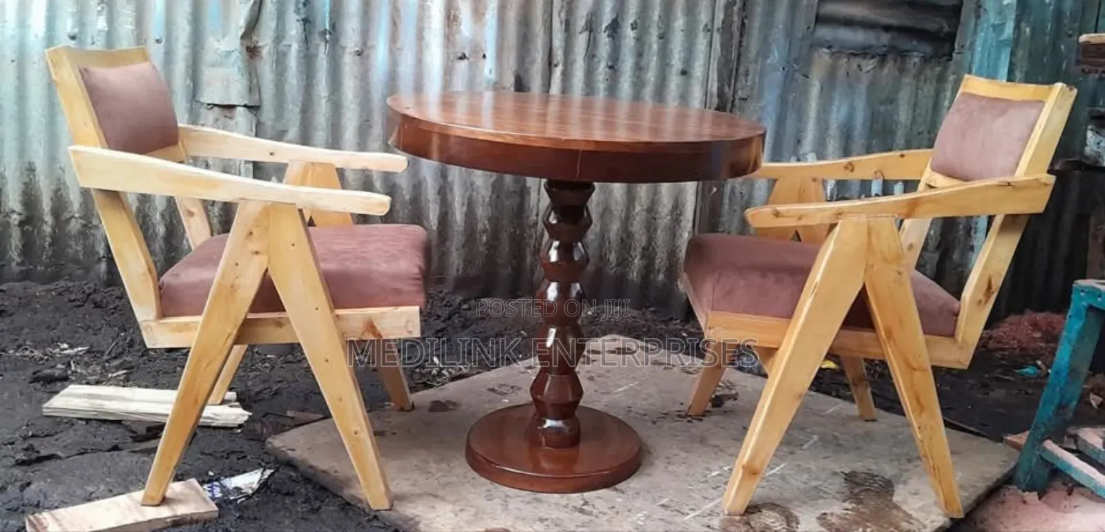 Walnut Creek Wooden Serve Table