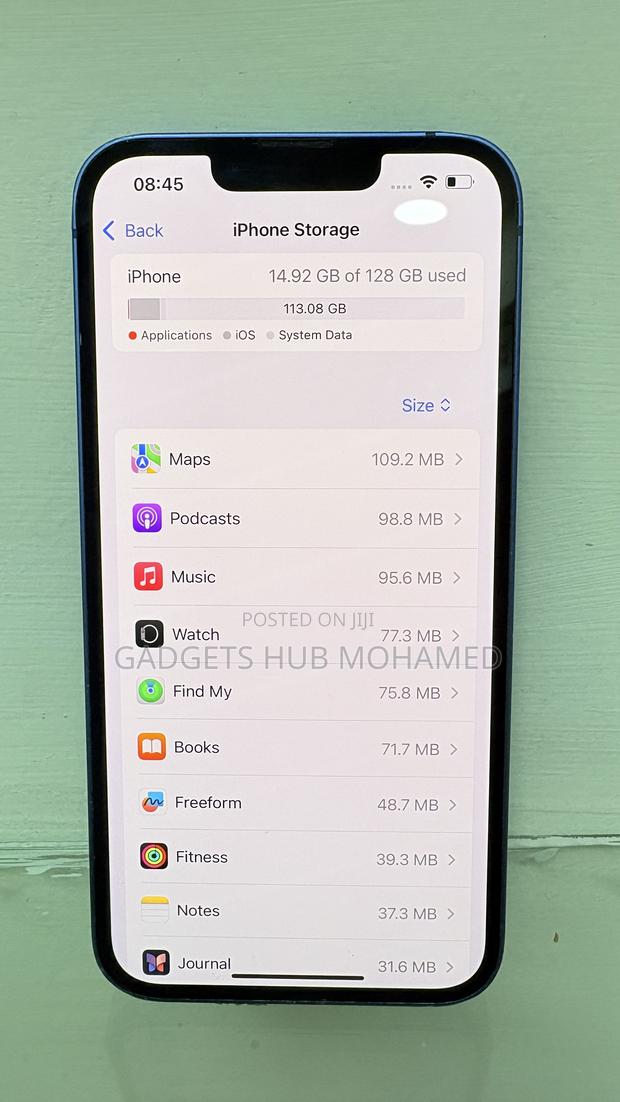 Apple iPhone 13 128 GB Blue - thumbnail 6