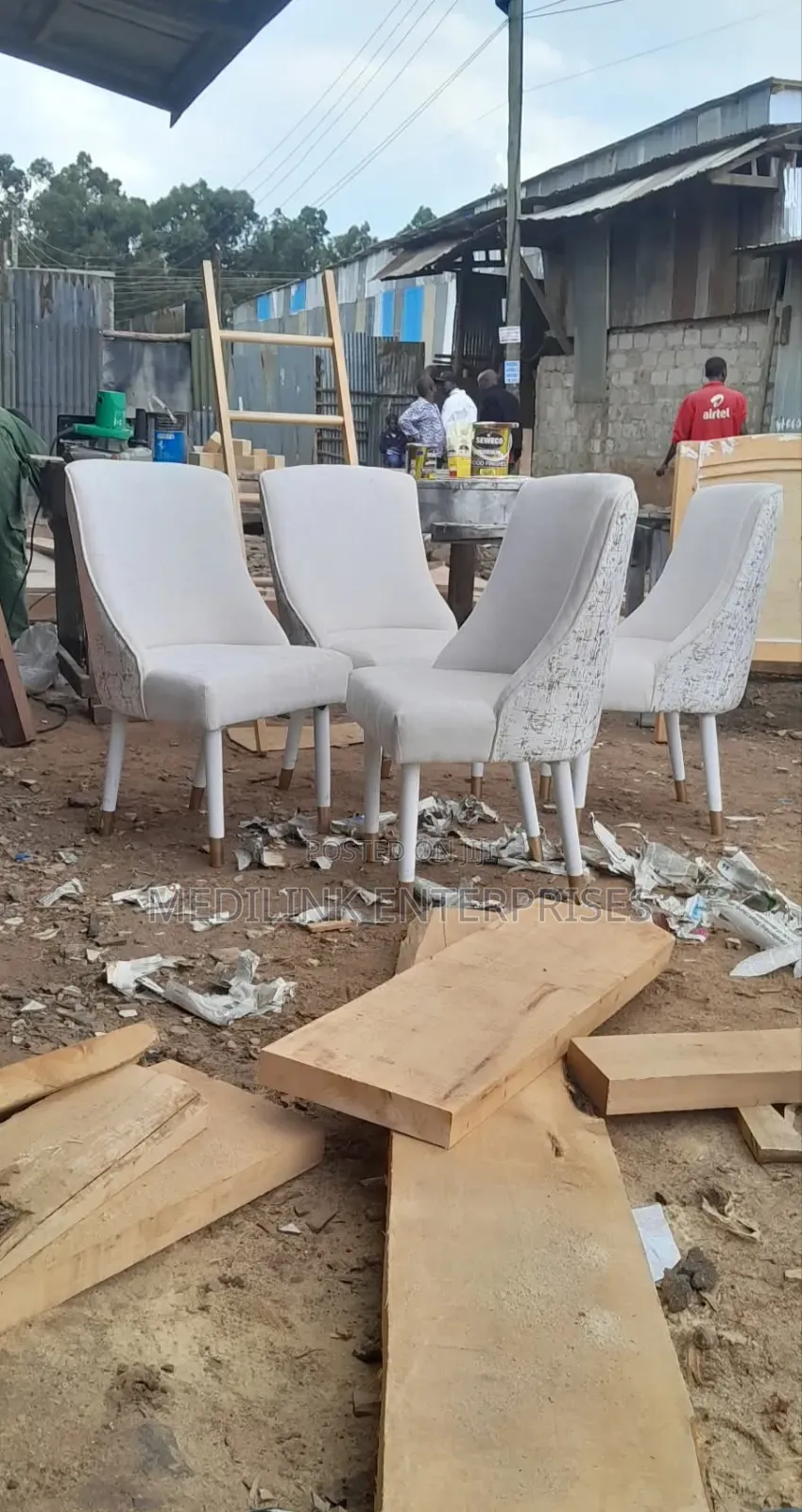 Enzyme Upholstered Restaurants/Home Chairs