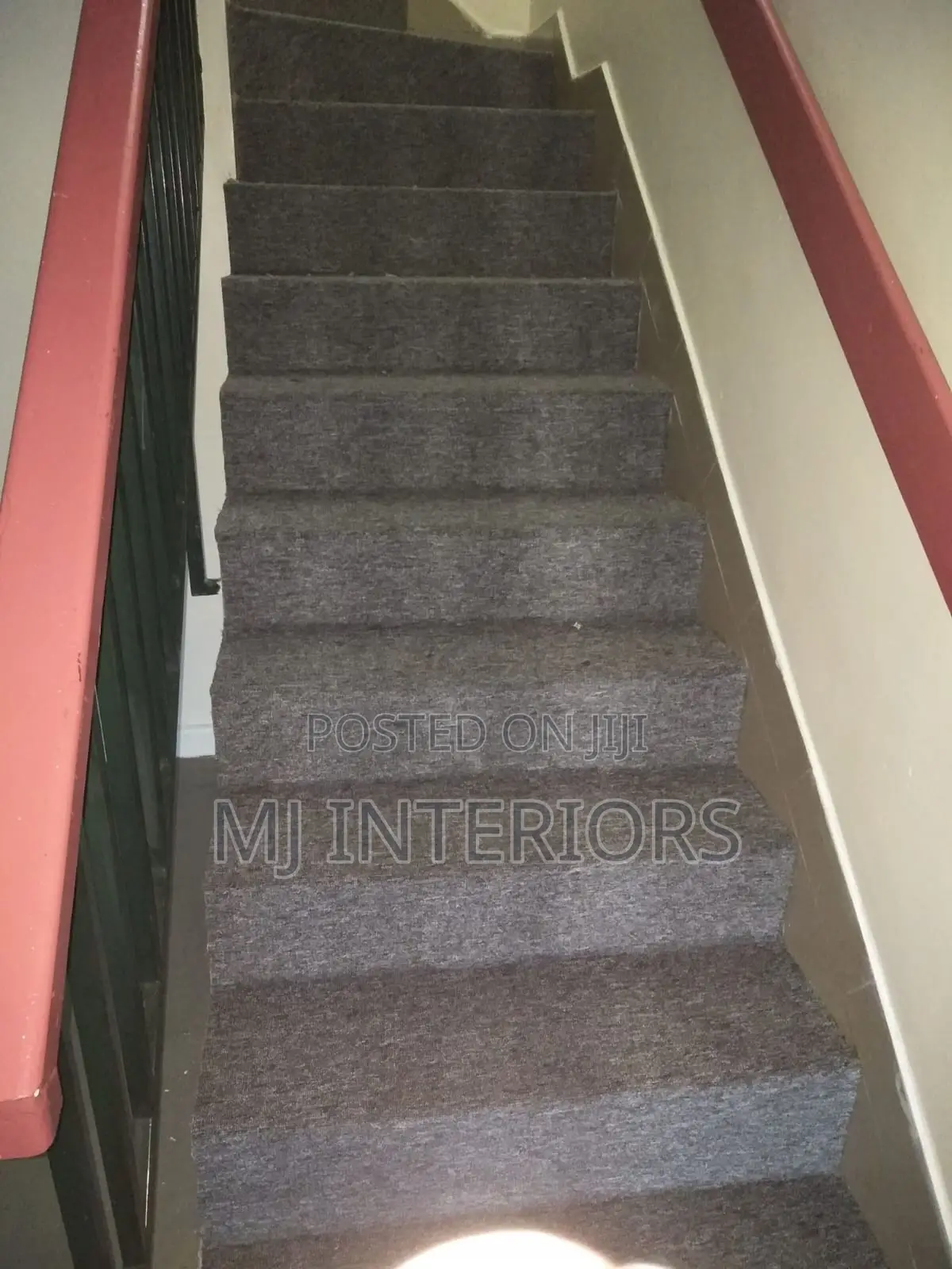 Luxury Staircase Wall to Wall Carpet Installation Clean Quality Finish