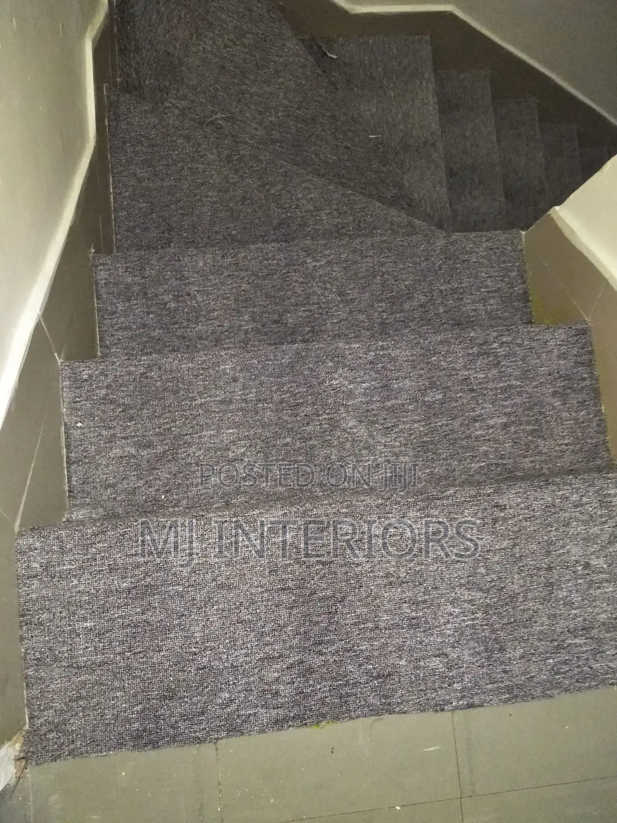 Modern Stair Wall Carpet Strong Comfortable Flooring
