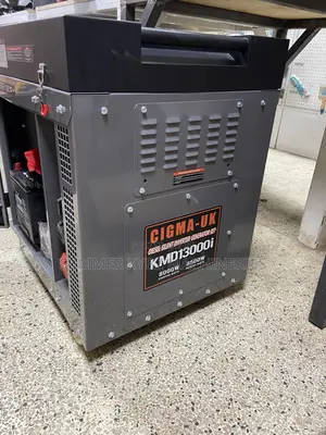 Cigma-Uk Kmd13000i, 12kva Super Silent Diesel Generator