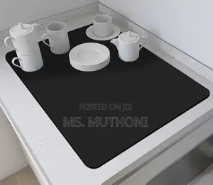 Kitchen Super Absorbent Nonslip Crockery And Cutlery Dryer