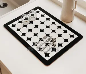 Kitchen Super Absorbent Nonslip Crockery And Cutlery Dryer