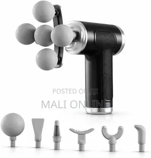Photomassage Gun Body Massager Handheld Vibration Device 9 Heads