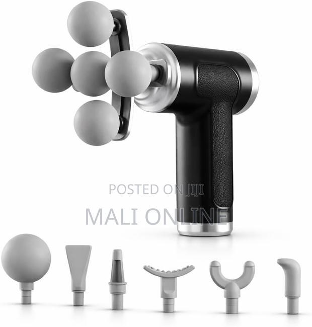 Photomassage Gun Body Massager Handheld Vibration Device 9 Heads