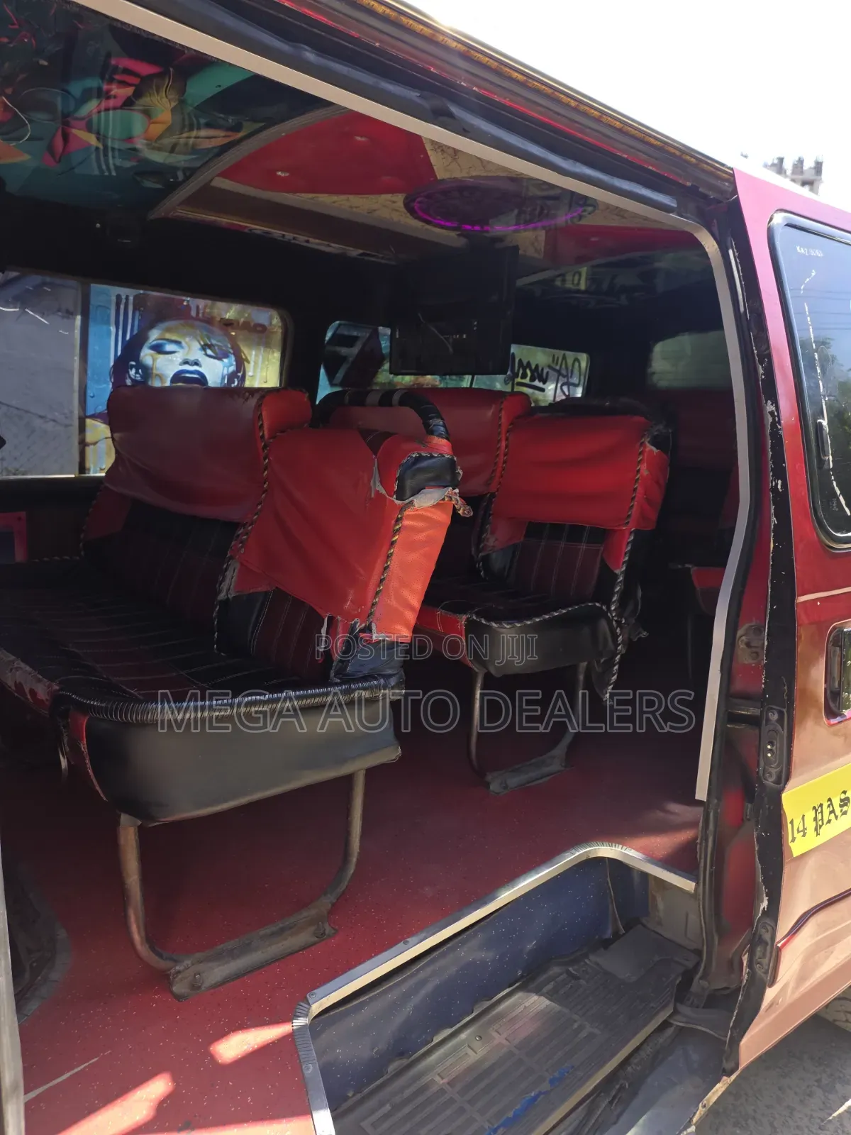 Nissan Caravan 2010 Burgundy