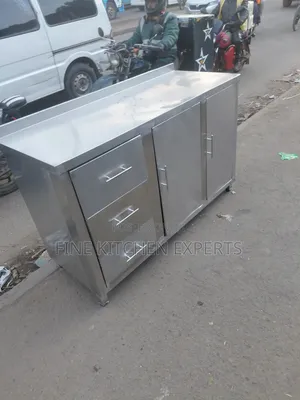 Stainless Steel Cabinet.