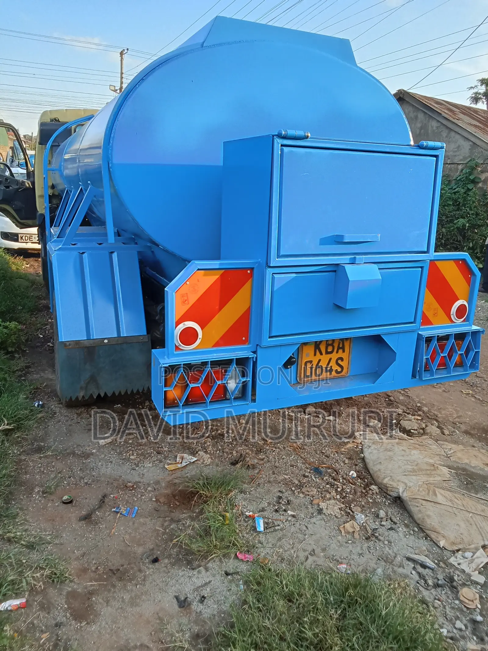 Mitsubishi Water Bowser Truck 2008 Yellow