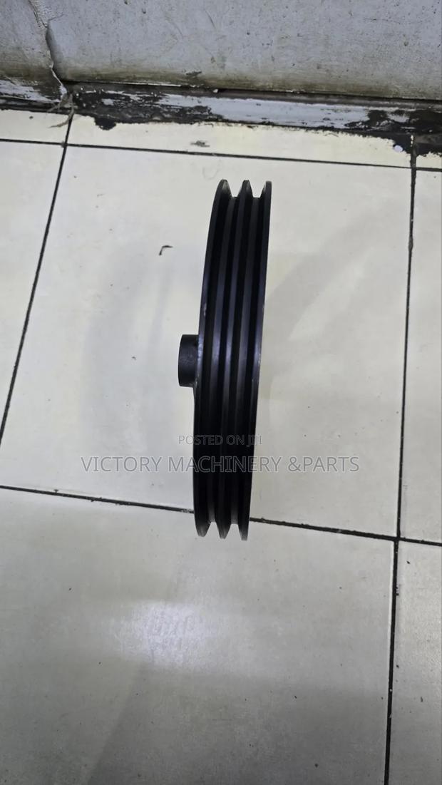 Double Belt Compressor Pully 3 Piston 65mm Pump Head - thumbnail 4