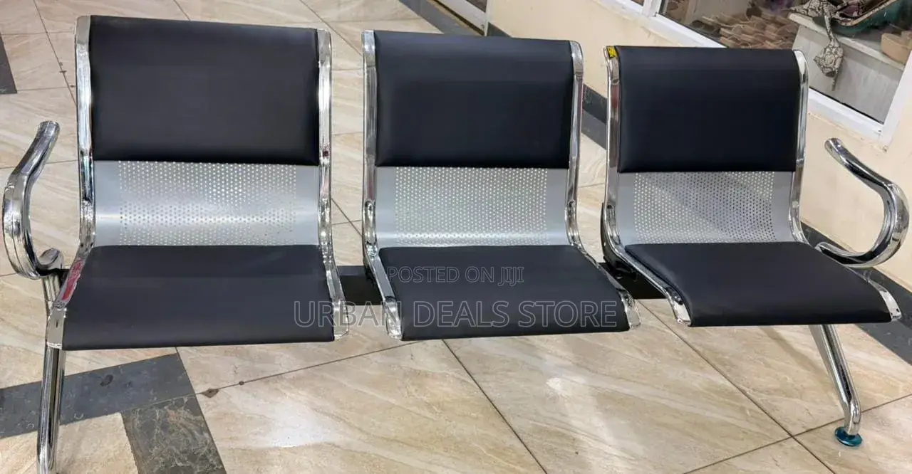 3 Seater Padded Waiting Bench