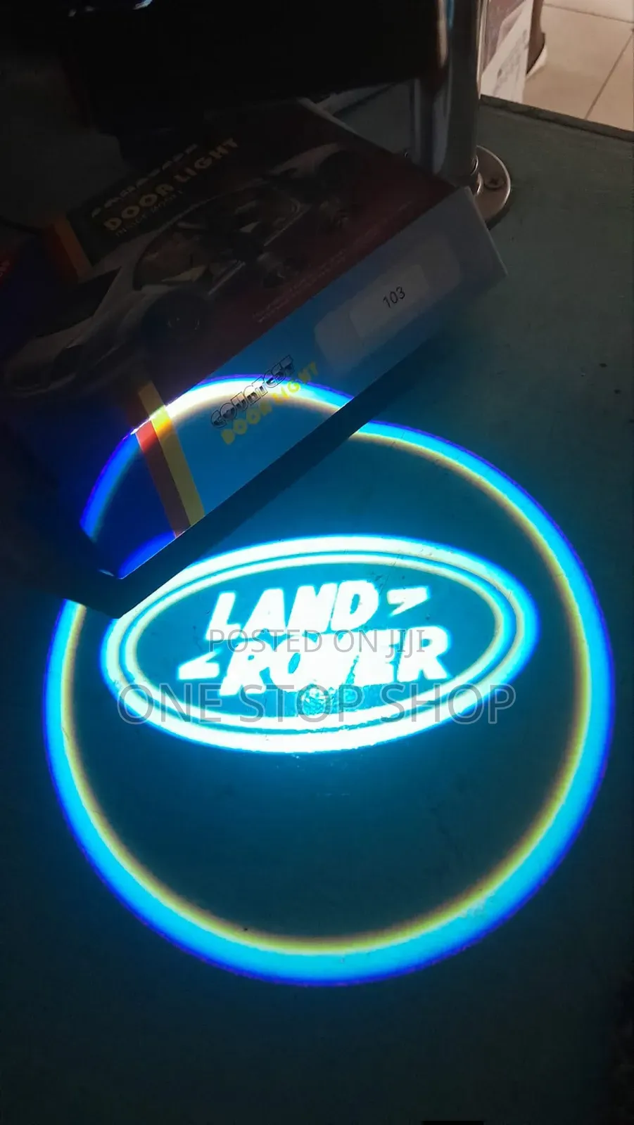 2pc Land Rover Car Door Courtesy Logo Project Onto the Ground Lights