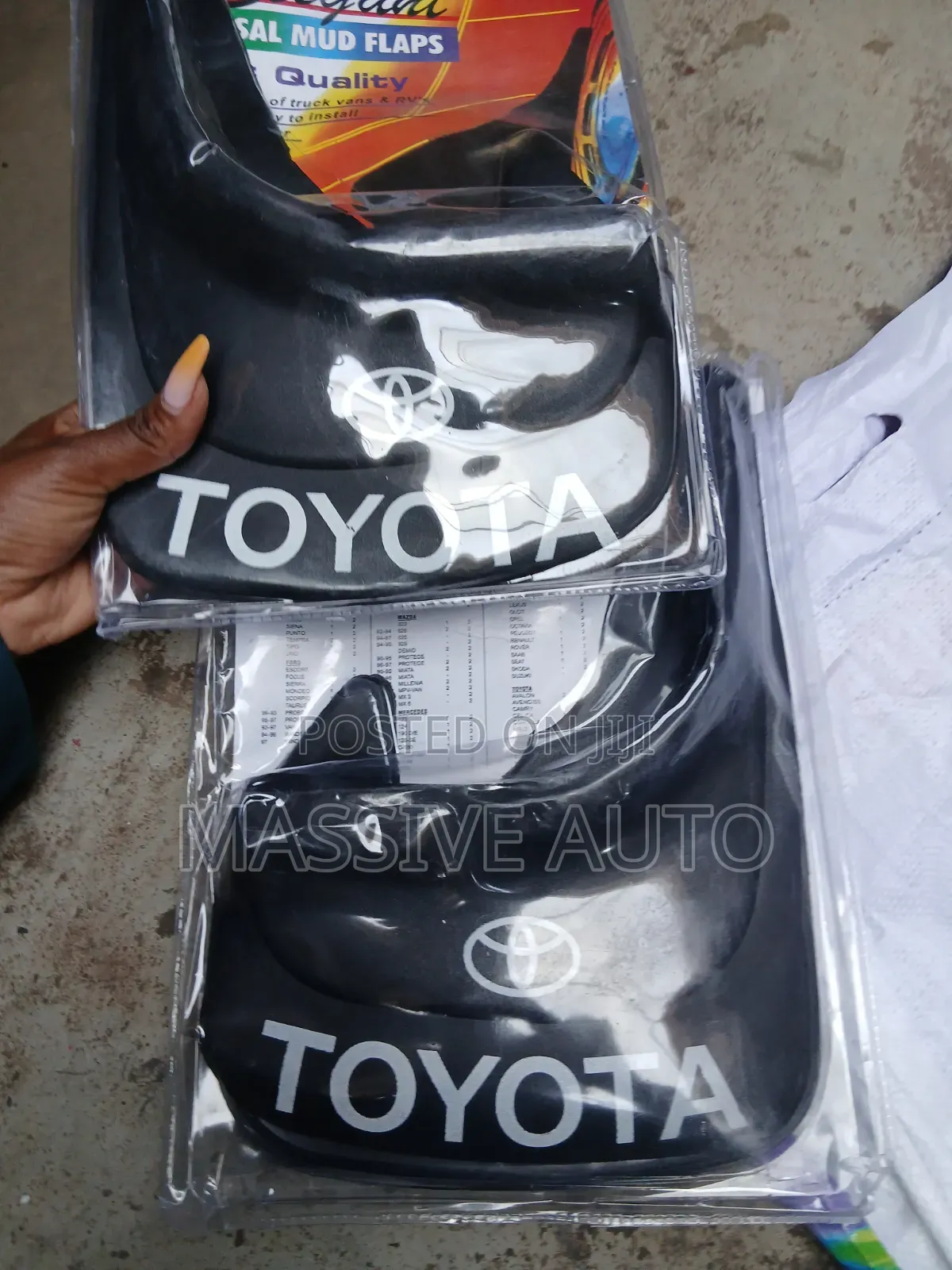 L Shape Mud Flaps/ Toyota Car Mud Flaps