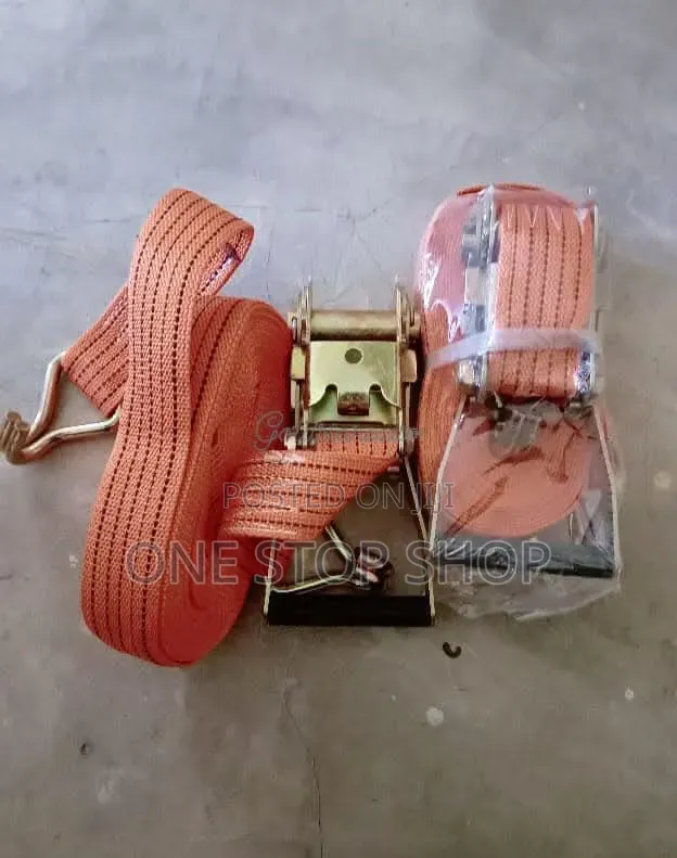 Heavy Duty Ratchet Tie_down For Securing Cargo In Cars/Bundling Items