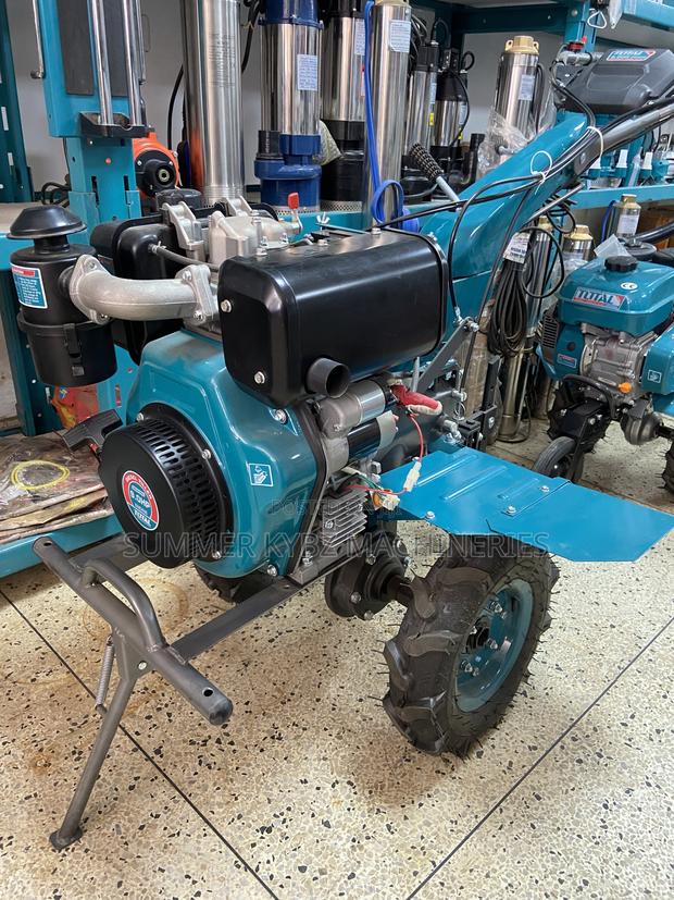 Total 10hp Diesel Air-cooled Power Tiller Machine