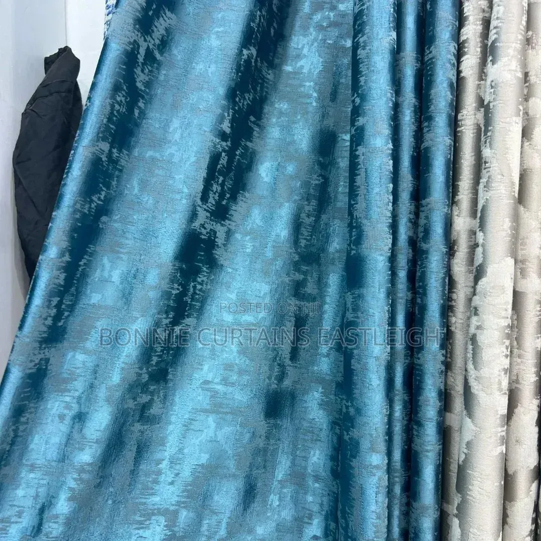 Blue Curtains for Living Rooms and Sheers