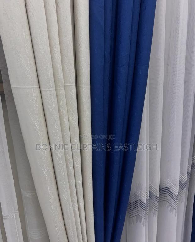 Cream and Pink Curtains for Guests Rooms - thumbnail 3