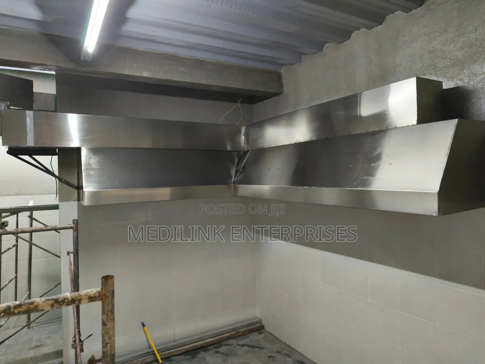 Double Wall Hood Stainless Steel Installation