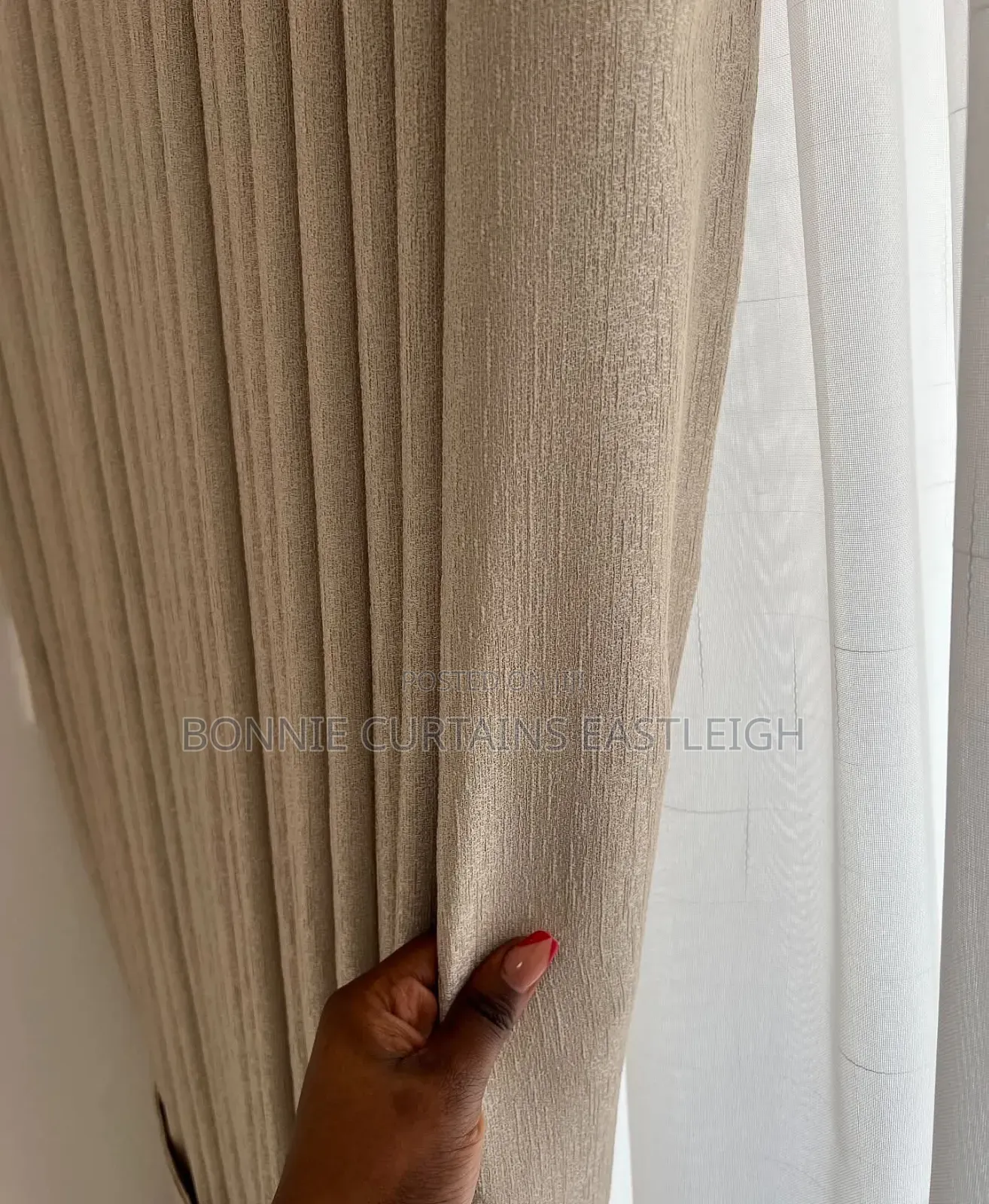 Nice Cream Curtains for Bedrooms and Sheers
