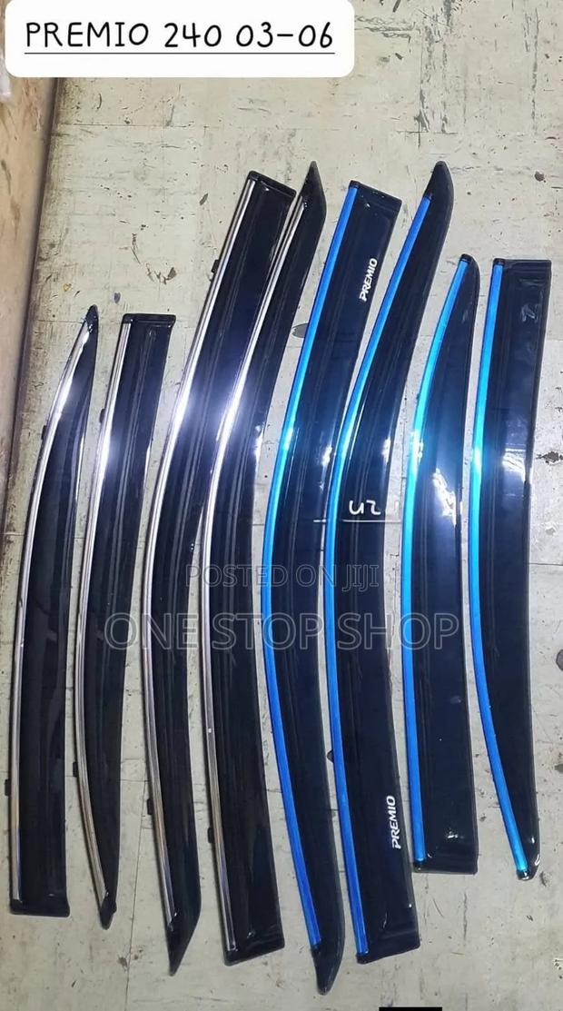 Premio 240 (2003-2006) Model Car Window Visors/Rain Guard in Qualities