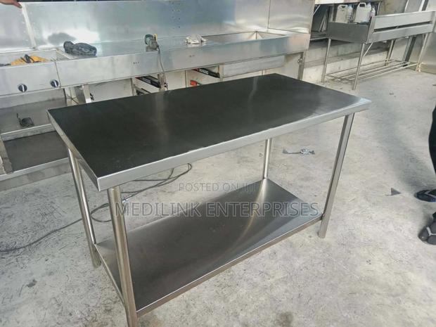 Customized Ss 211 Commercial Preparation Tables 2*6ft