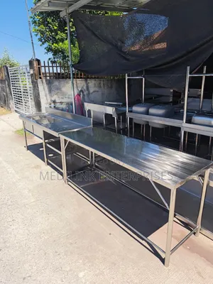 2.5ft *6 Customized Preparation Tables Stainless Steel