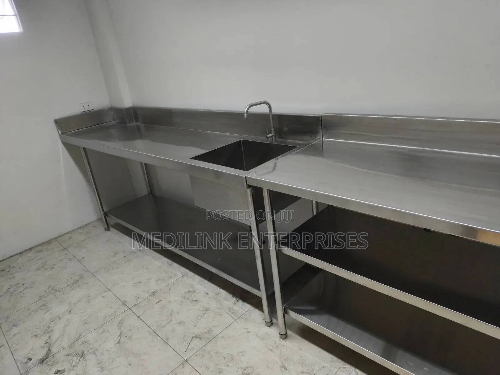 Ss 306 Wal Way Washing Sink Stainless Steel