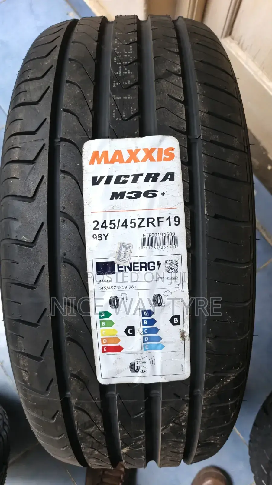 245/45r19 Maxxis Made in Thailand