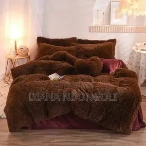 *6pc Luxury Designs Velvet Plush Fluffy Duvet Set* *Offer Price