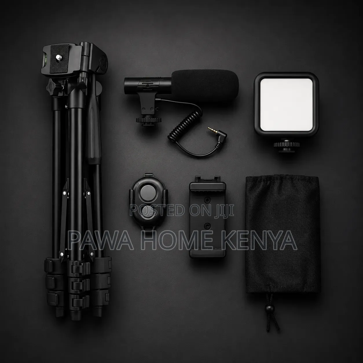 Vlogging Kit With Tripod Stand