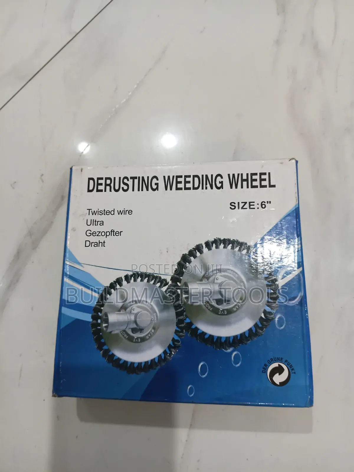 Derusting Weeding Wheel Size'6