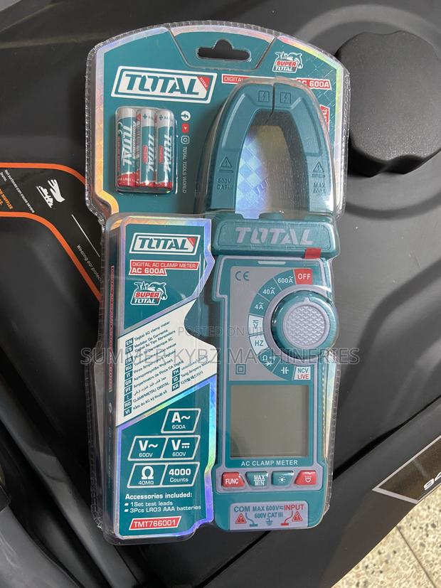 Total Tmt766001 Digital Ac Clamp Meter