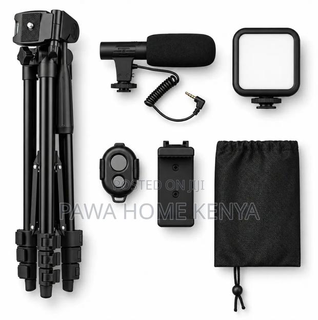 Vlogging Kit With Tripod Stand