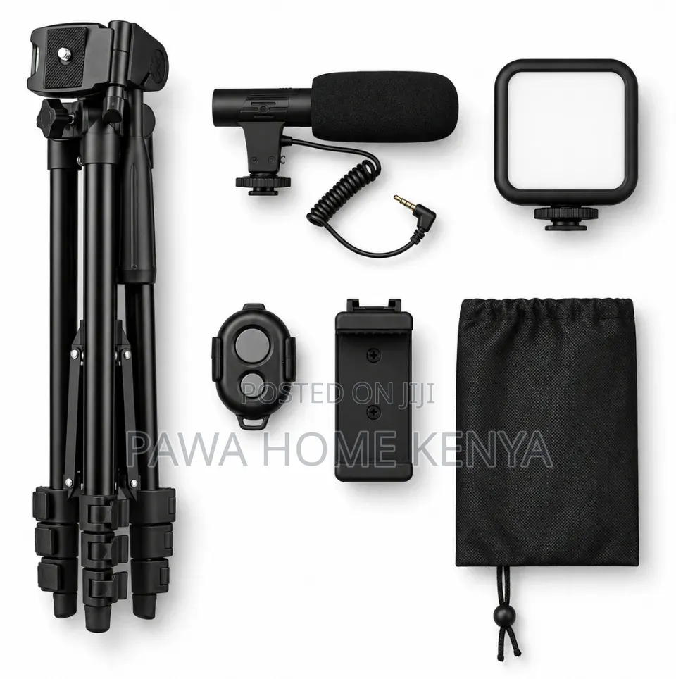 Vlogging Kit With Tripod Stand