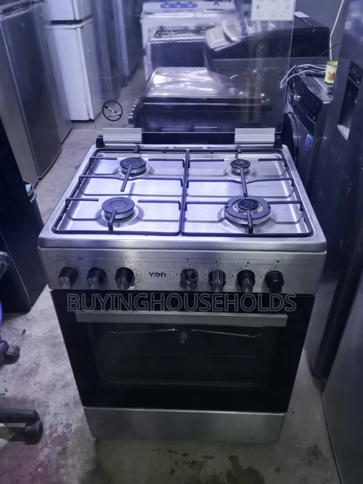 Von 60x60 All Gas Stainless Cooker New!