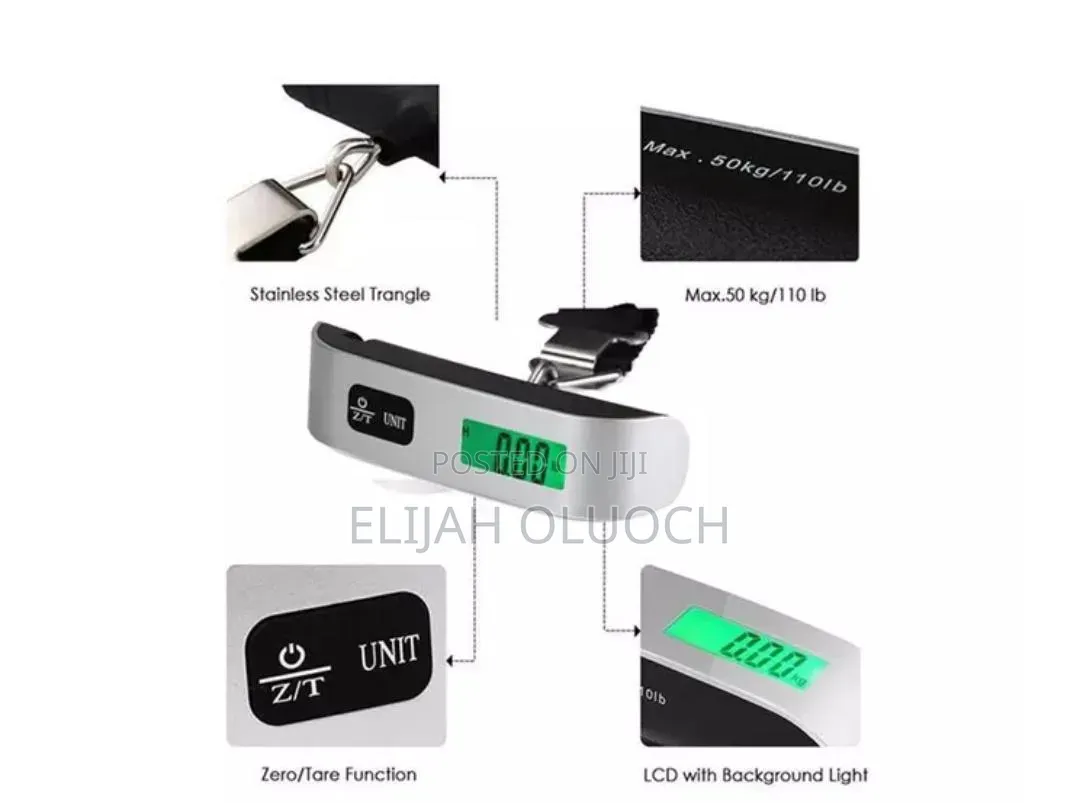 Electronic Portable Multifuctuonal Luggage Scale Now Available