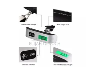 Electronic Portable Multifuctuonal Luggage Scale Now Available