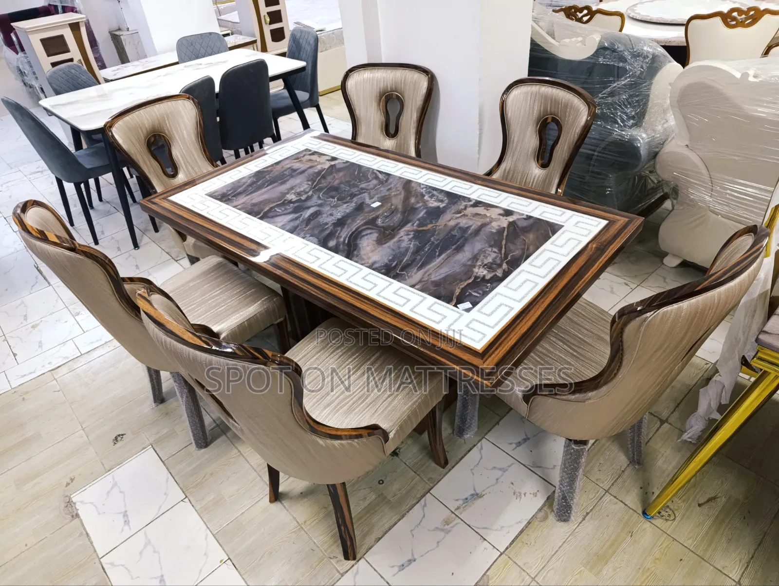 Super Classic! 6-Seater Dining Table Set. Countrywide Delivery.