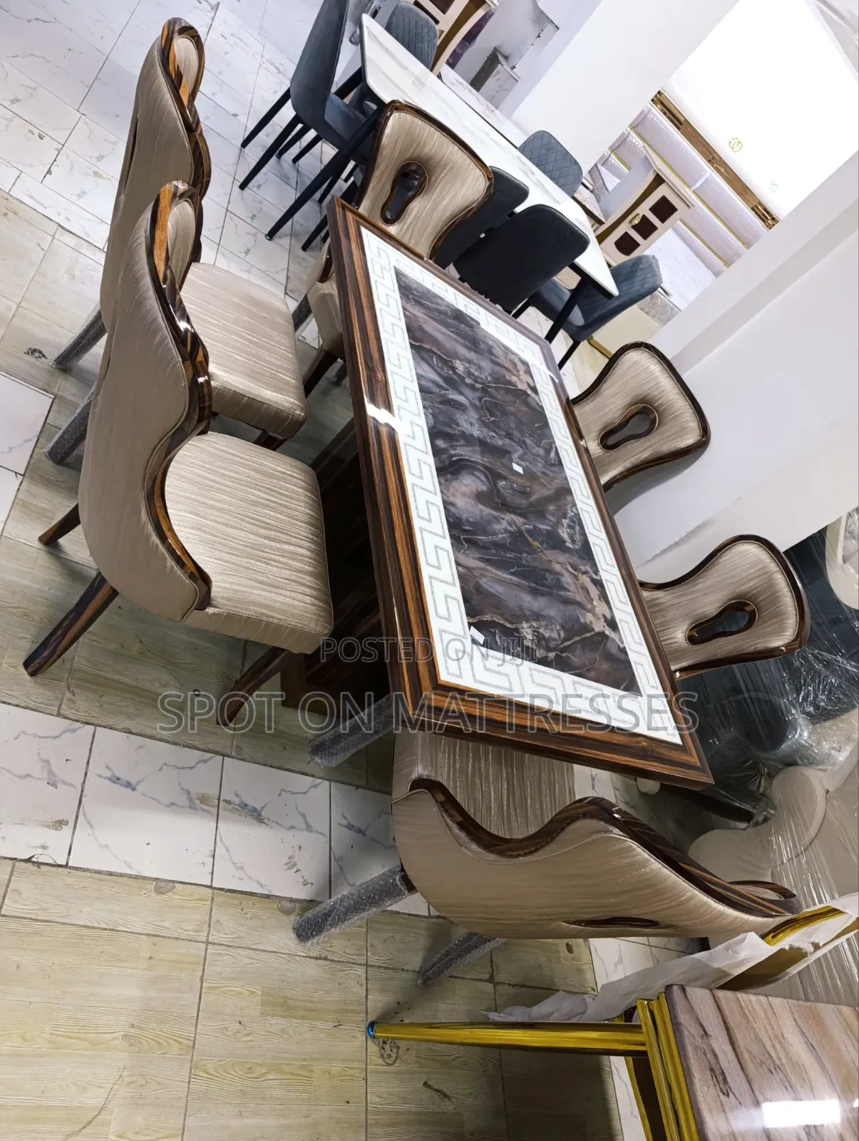 Super Classic! 6-Seater Dining Table Set. Countrywide Delivery.