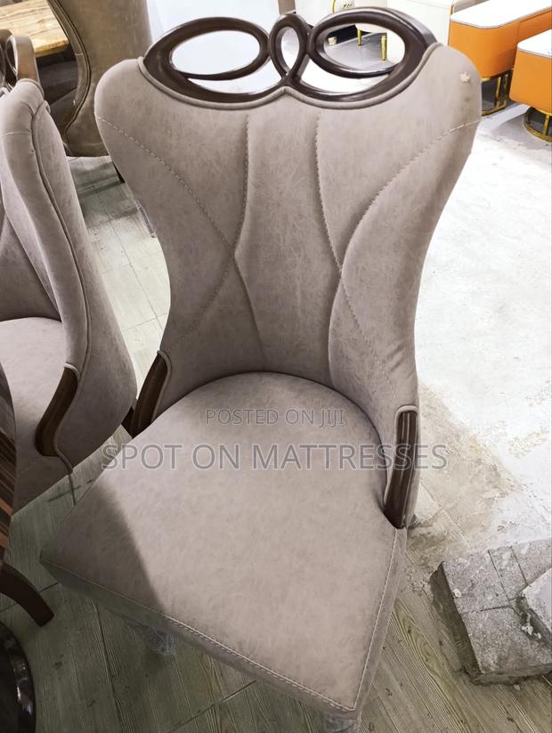 What a Masterpiece! 6-Seater Dining Set. Marble Top Table + 6 Chairs. - thumbnail 2