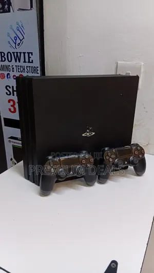 Pro Ps4 With Games and Controllers.