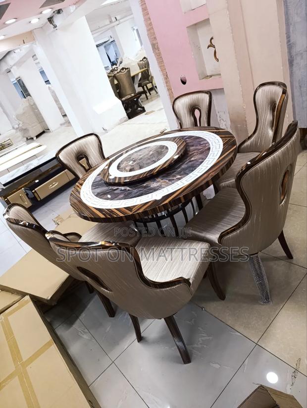 Executive Round 6-Seater Dining Table Set. Countrywide Delivery!  - thumbnail 9