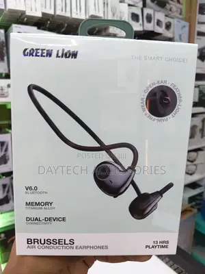 Green Lion Brussels Air Conduction - Open Ear Dual Device Connectivity