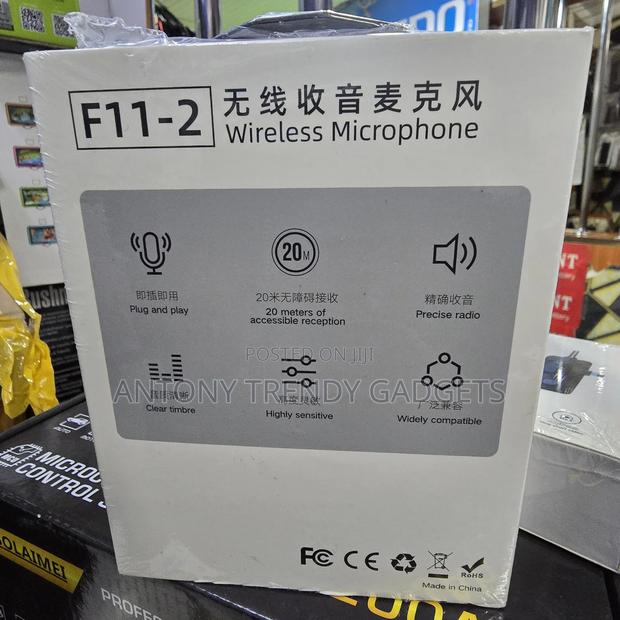 F11-2 Wireless Lapel Microphone – Type C/ iPhone Noise Reduction Mic - thumbnail 3